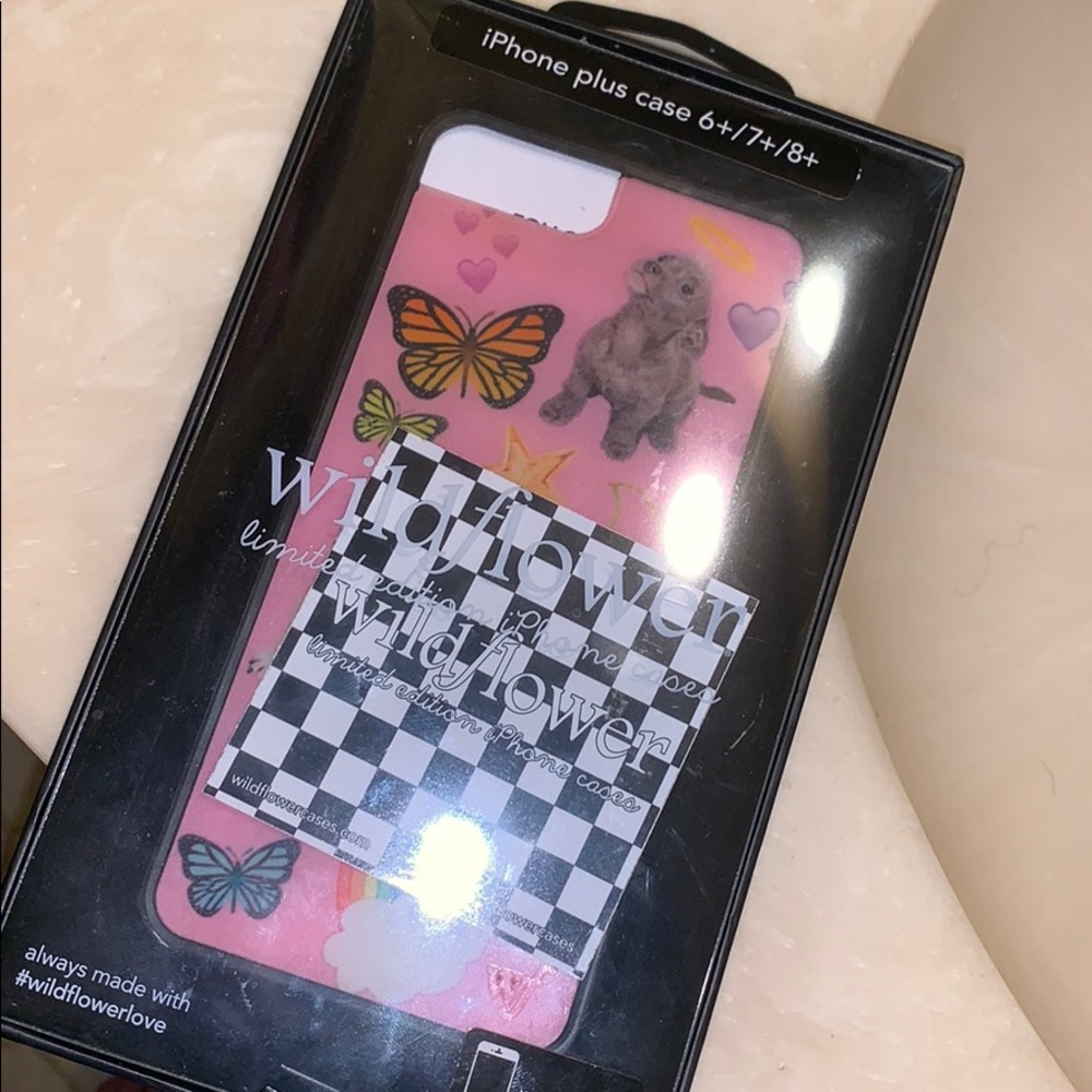 Puppy Love wildflower case